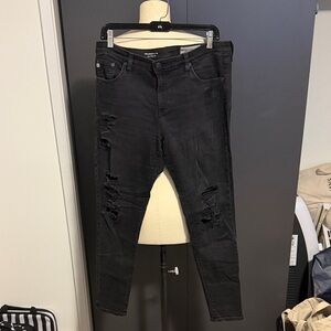 AG Adriano Goldschmied Dark Gray Denim